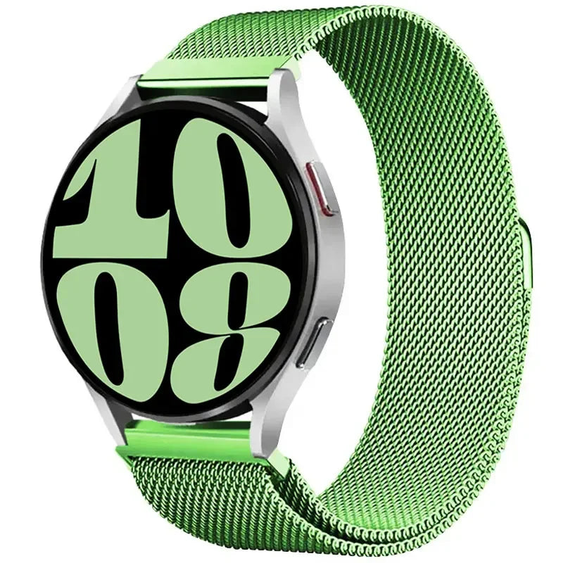 22mm 20mm band for Samsung Galaxy Watch 5-pro-6-4-Classic Milanese loop Metal magnetic starlight bracelet Huawei GT 4-3-2e strap