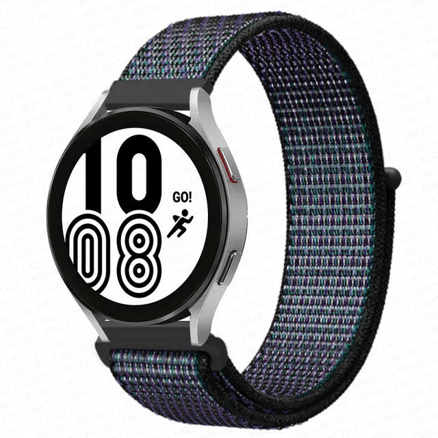 Band For Samsung Galaxy Watch 7/FE/4/5 Pro/6 classic/active 2 44mm 40mm Nylon correa Bracelet Huawei GT 2e 3 4 20mm 22mm Straps