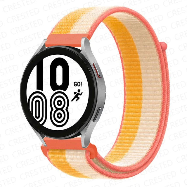 Band For Samsung Galaxy Watch 7/FE/4/5 Pro/6 classic/active 2 44mm 40mm Nylon correa Bracelet Huawei GT 2e 3 4 20mm 22mm Straps