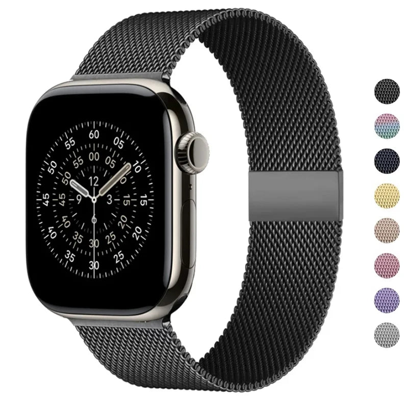 Milanese loop For Apple Watch 10 band 46mm 45mm 44mm 40mm 41mm 42mm band Apple Watch Series 11 8 7 6 5 4 SE 9 Ultra 2 3 49mm