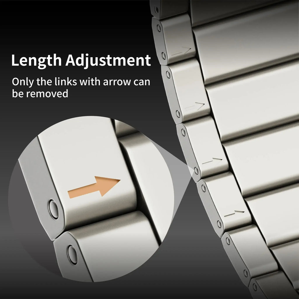 Luxury Titanium band for Apple Watch band Ultra 2 49mm 46mm 45mm 42mm Magnetic Correa for Apple Watch Series 10 9 8 7 6 SE 5 band