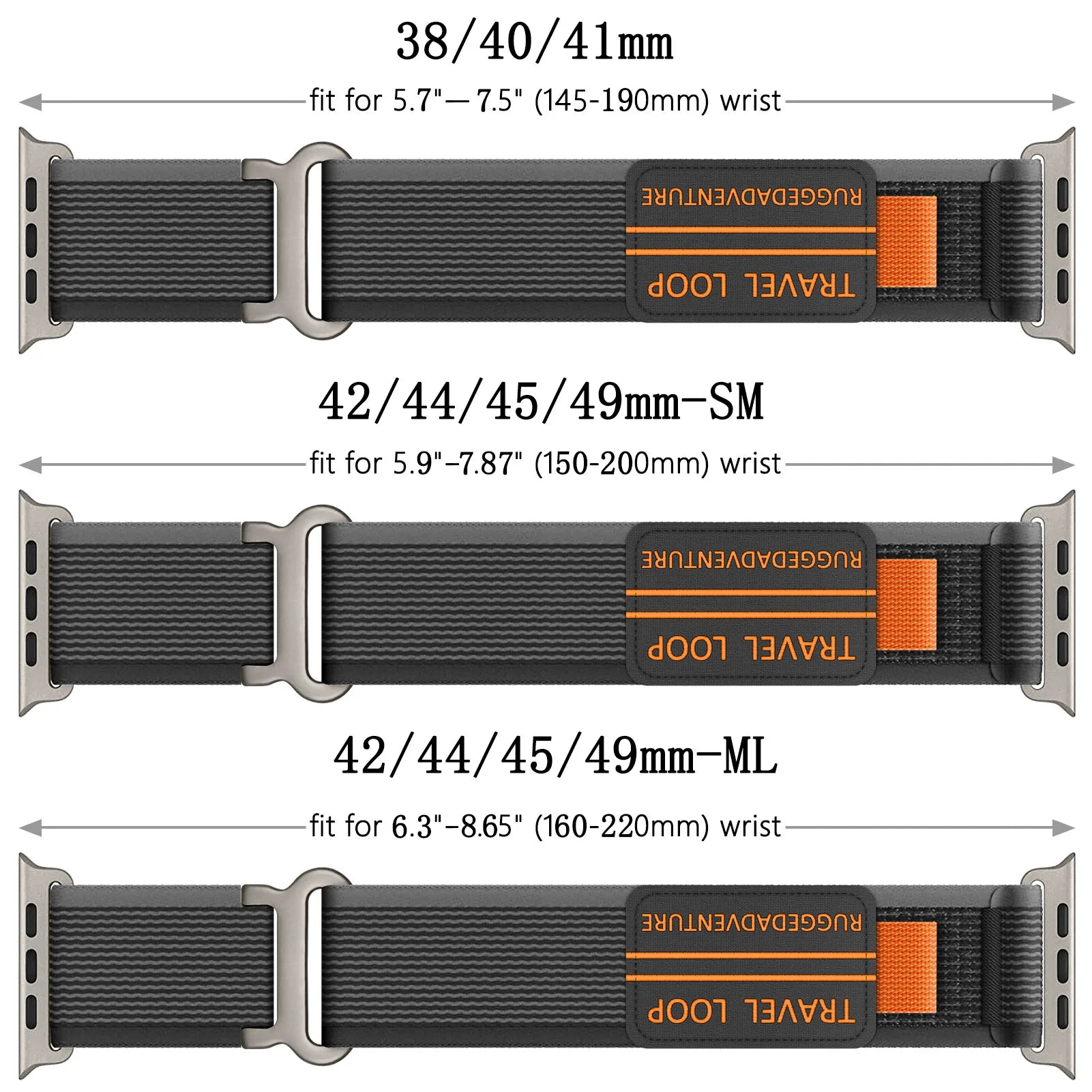 bands for Apple Watch Ultra 2 3 band 44mm 40mm 49mm 41mm 45mm 42mm Trail loop band correa Apple Watch Series 7 SE 8 9 10 11 46mm