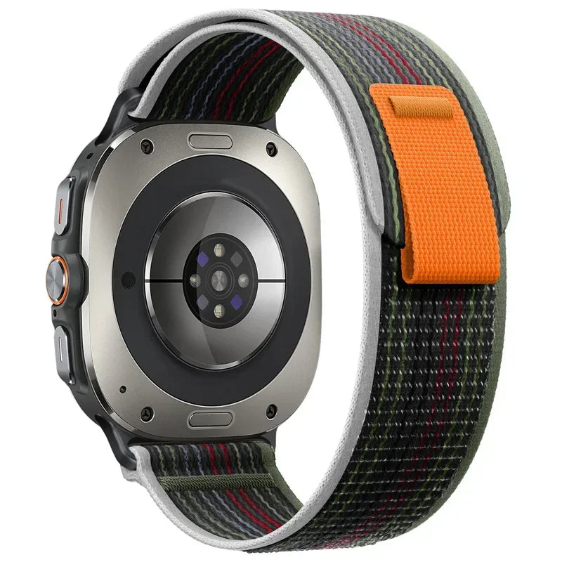 Trail Loop Strap for Samsung Galaxy Watch 7 Ultra 47mm No Gaps Band Nylon Bracelet Wristband for Samsung Watch Ultra 47mm Belt