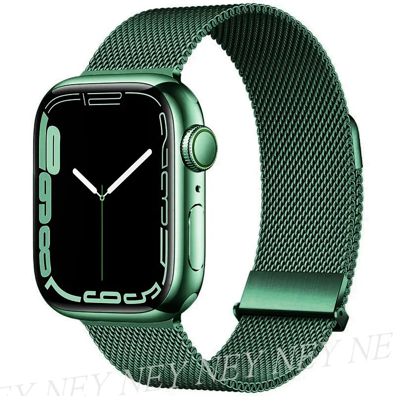 Milanese Loop for Apple Watch band 44mm 40mm Ultra 2 band 49mm 45mm 41mm 42mm 38mm 44mm band Apple Watch Series 8 7 6 SE 5 4 3
