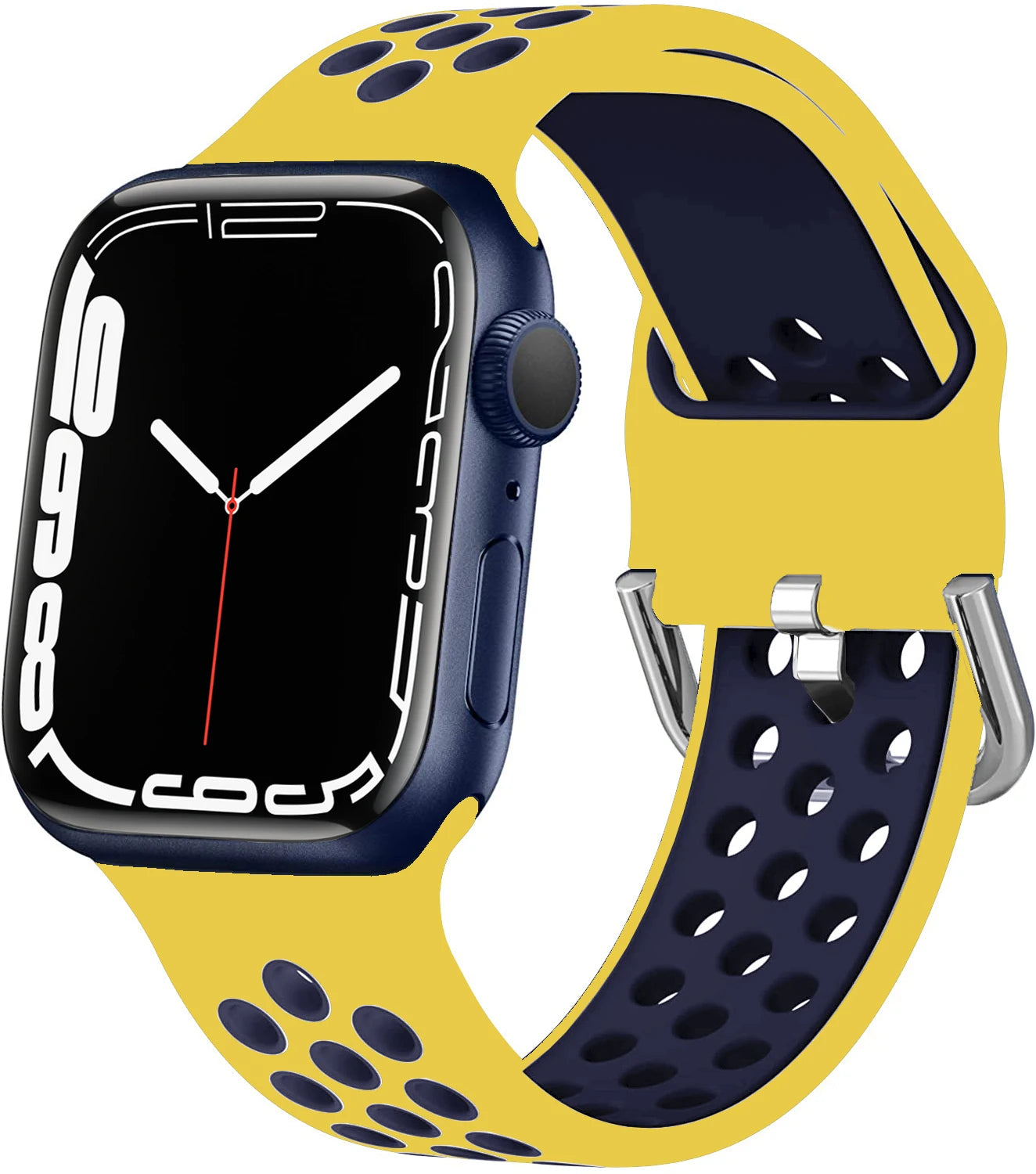 Silicone band For Apple Watch band 44mm 40mm 45mm 49mm 41mm 38mm 42mm 44mm band Apple Watch Ultra 2 Series 7 3 4 5 6 SE 8 Bands