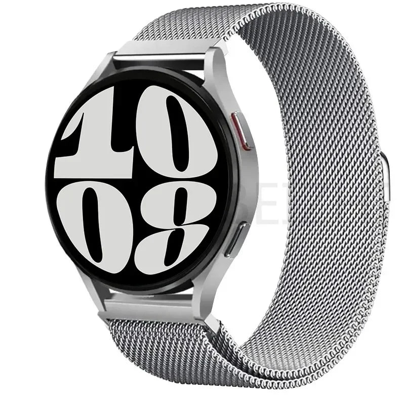 22mm 20mm band for Samsung Galaxy Watch 5-pro-6-4-Classic Milanese loop Metal magnetic starlight bracelet Huawei GT 4-3-2e strap
