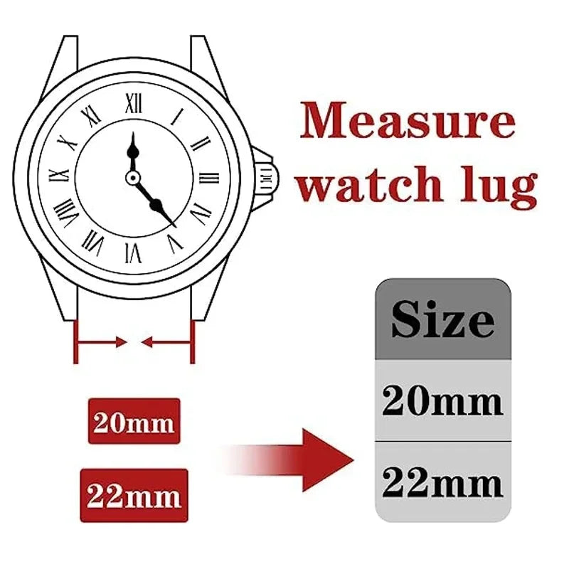 20mm/22mm strap For Samsung Galaxy watch 7-5-pro-6-4-classic 40mm 44mm Bling Transparent bracelet Huawei GT 4/3/2/2e/pro band