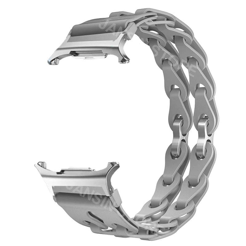 Silicone Band for Samsung Galaxy Watch 8 40mm 44mm Sports Strap Correa Wristband Breathable Bracelet For Galaxy 8 Classic 46mm