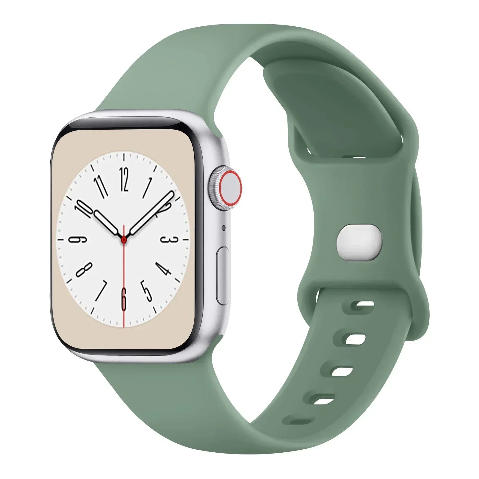 Soft Silicone band for Apple Watch 10 9 8 7 6 5 4 3SE band for Apple Watch Ultra 49mm 45mm 46mm 41mm 40mm 44mm 38mm 42mm Band
