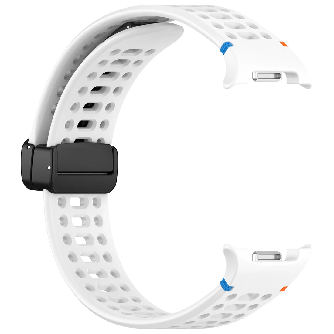 Air Hole Strap for Samsung Galaxy Watch 8 40mm 44mm Silicone Magnetic Buckle Wristband for Galaxy Watch 8 Classic Accessories