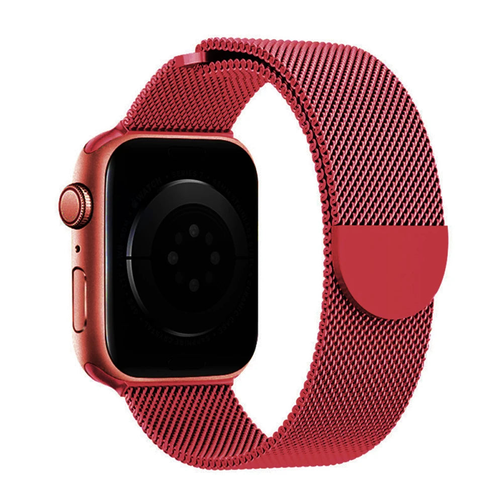 Magnetic Milanese band for Apple Watch 11 10 46mm 42mm Ultra 3 2 49mm band for Apple Watch 9 8 7 6 5 SE 3 44mm 45mm 40mm 41mm Band