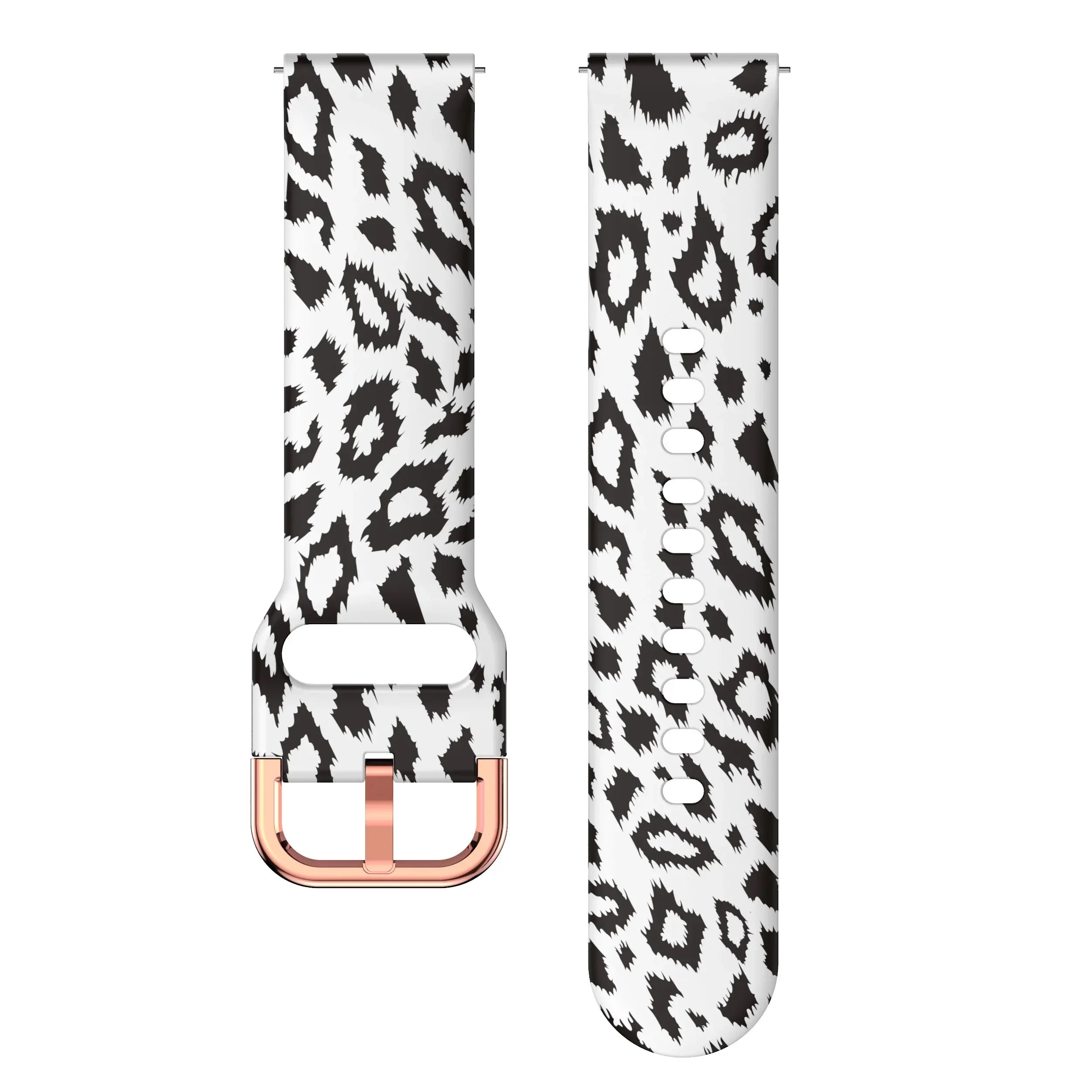 20mm/22mm strap For Samsung Galaxy watch 7/4/6/5 pro/Classic Active Printing Silicone bracelet For Amazfit GTR/GTS 4-2 mini band