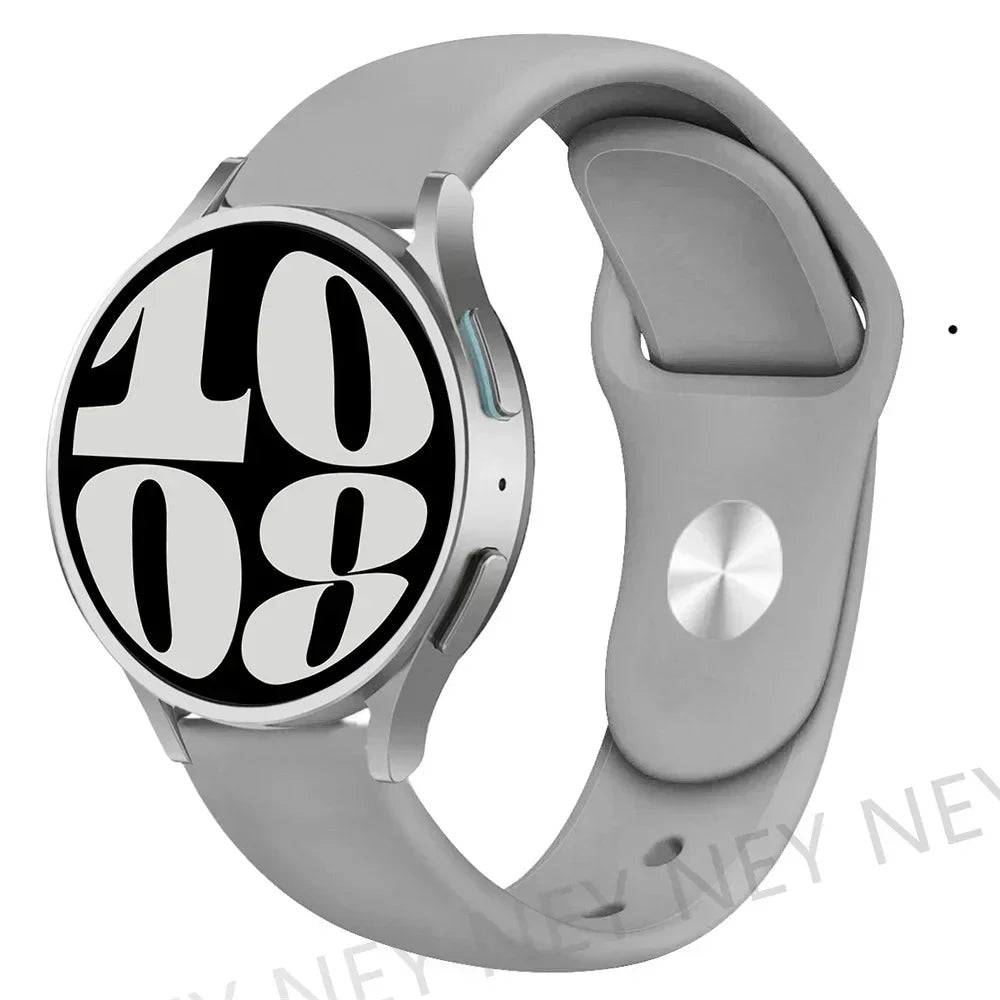 20mm 22mm strap For Samsung Galaxy watch 5 pro/6/4/Classic/Active 2/Gear S3 frontier silicone bracelet Huawei GT 2/2e/3 pro band