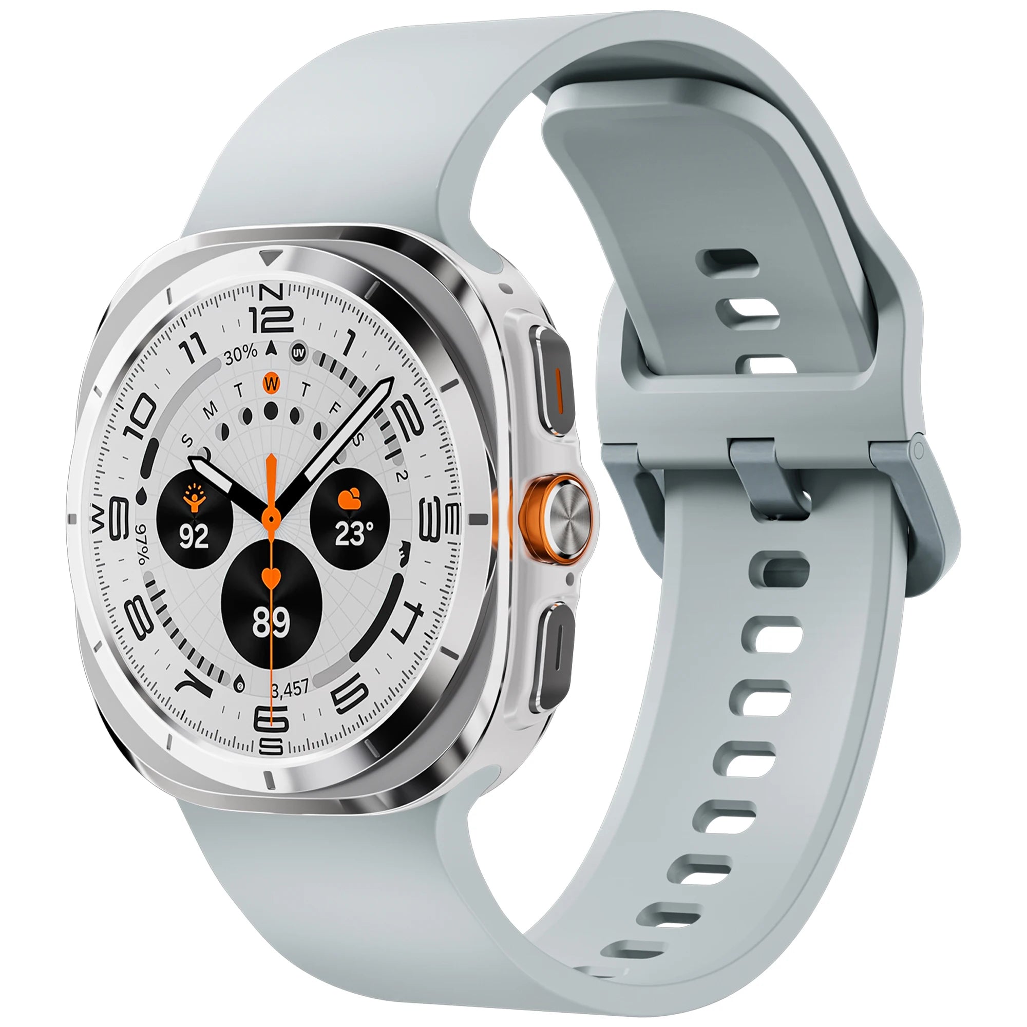 Original Silicone Band For Samsung Galaxy Watch Ultra Strap 47mm Accessories Sport Bracelet correa Galaxy Watch 7 Ultra 47 mm