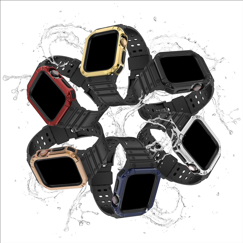 Band Case for Apple Watch 45mm nmm 49mm 44mm 41mm 40mm band TPU for Apple Watch Ultra 7 8 6 5 4 Wristband Sport band Accessories