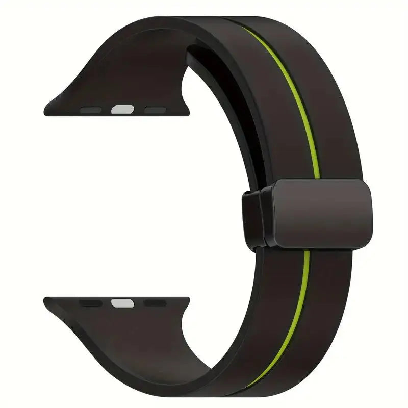 Magnetic band Apple Watch band 45mm 44mm 46mm 42mm 49mm 40mm 41mm Silicone correa band Apple Watch Series 10 9 8 7 6 5 SE Ultra 2