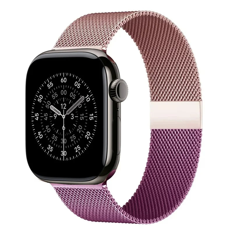 Milanese loop For Apple Watch band 38mm 45mm 44mm 40mm 41mm 42mm 46mm band Apple Watch Series 11 10 8 7 6 5 4 SE 9 Ultra 2 3 49mm