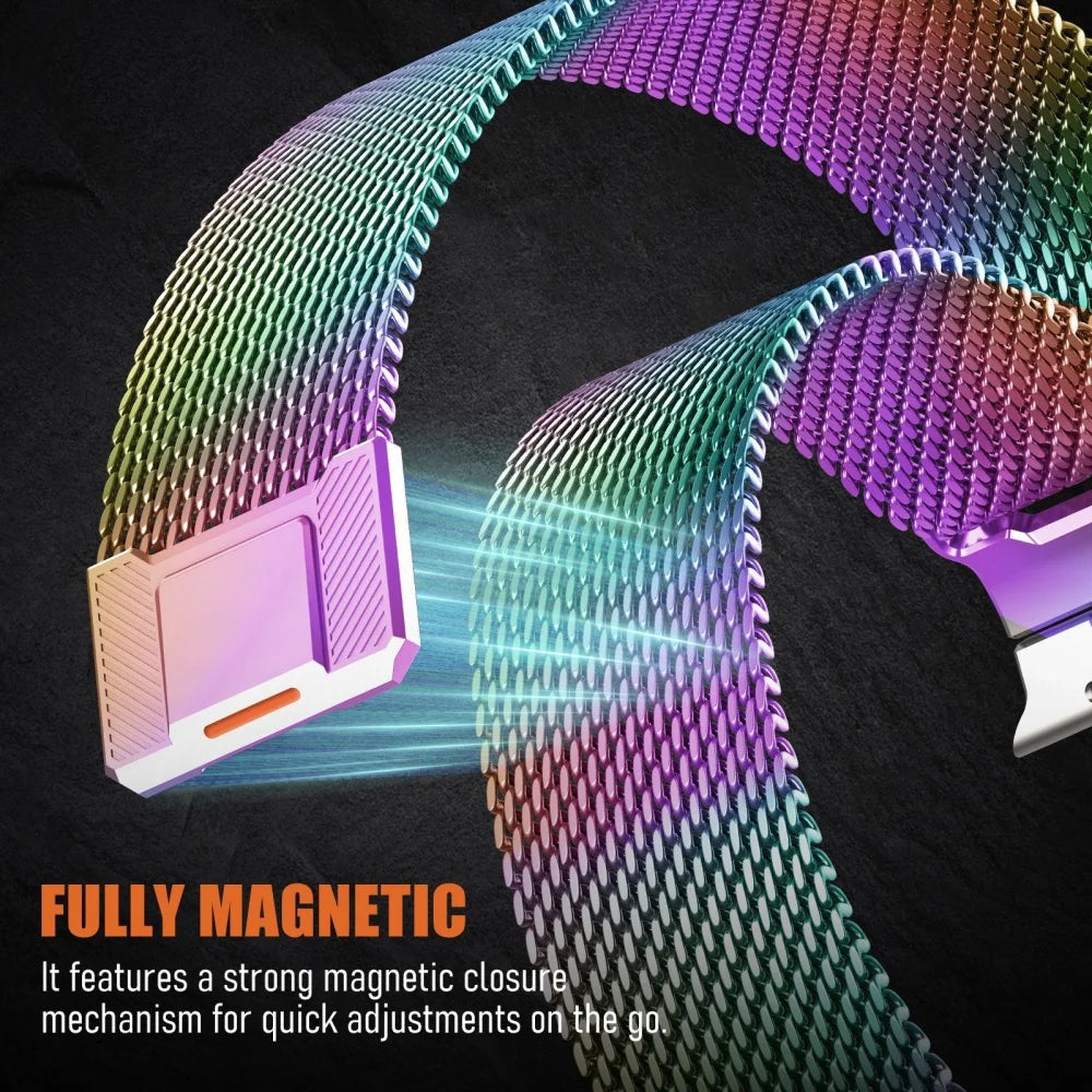 Milanese Loop band for Apple Watch band 46mm 49mm 44mm 40mm 45mm 42mm 38mm 41mm band Apple Watch Series 10 SE 9 8 7 6 3 Ultra 2