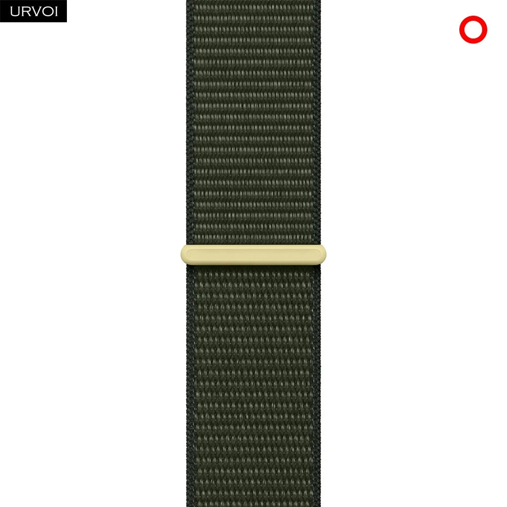 URVOI Sport Loop for Apple Watch Ultra 3 2 Series 11 10 9 8 SE3 Nylon loop for Apple Watch sport band 42mm 46mm breathabe hook fastener