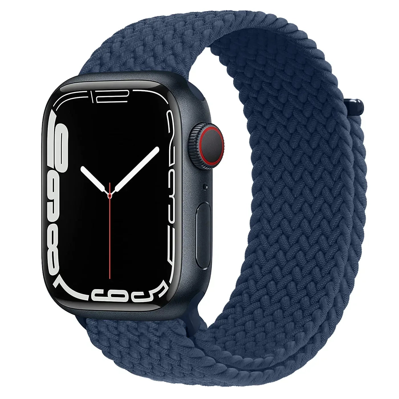 Braided Solo Loop For Apple Watch band 44mm 40mm 45mm 41mm 42mm Ultra 2 49mm correa band Apple Watch Series 9 7 3 5 SE 6 8 band