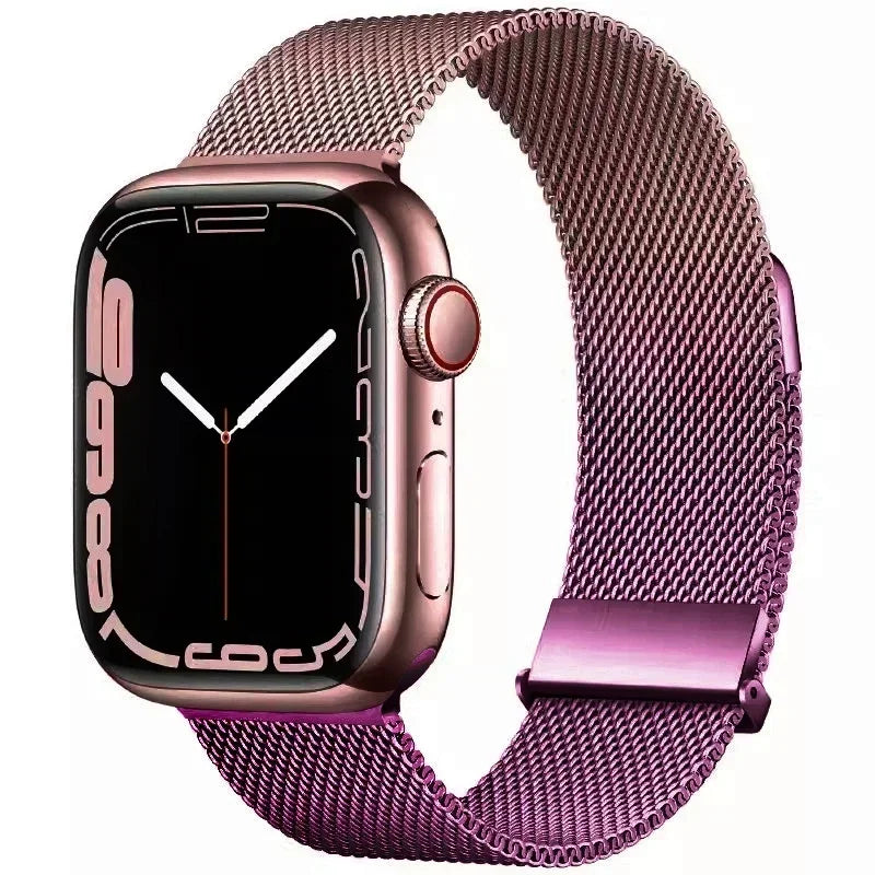 band For Apple Watch band 44mm 40mm 45mm 41mm 49mm 42mm 38mm correa milanese loop band Apple Watch Series 3 6 SE Ultra 2 7 8 9
