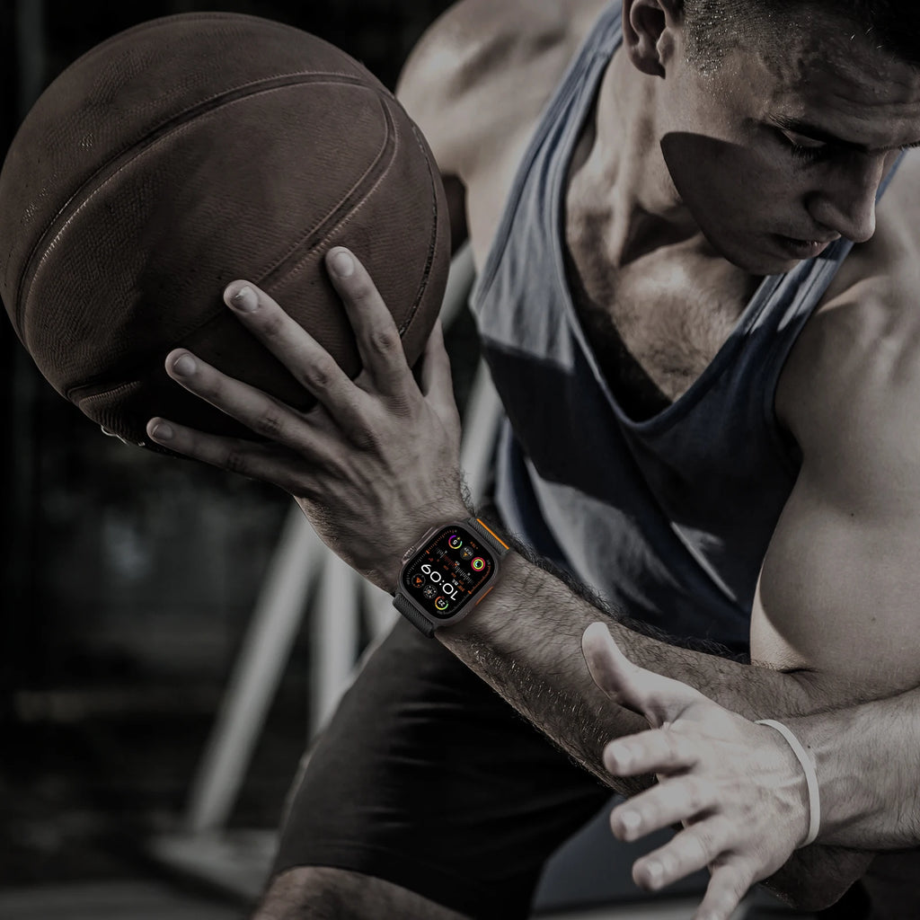 Magnetic Sport band For Apple Watch Ultra 2 band 49mm 45mm 46mm 44mm 42mm 41mm 40mm Nylon Correa band Apple Watch 10 9 8 7 6 5 4 SE