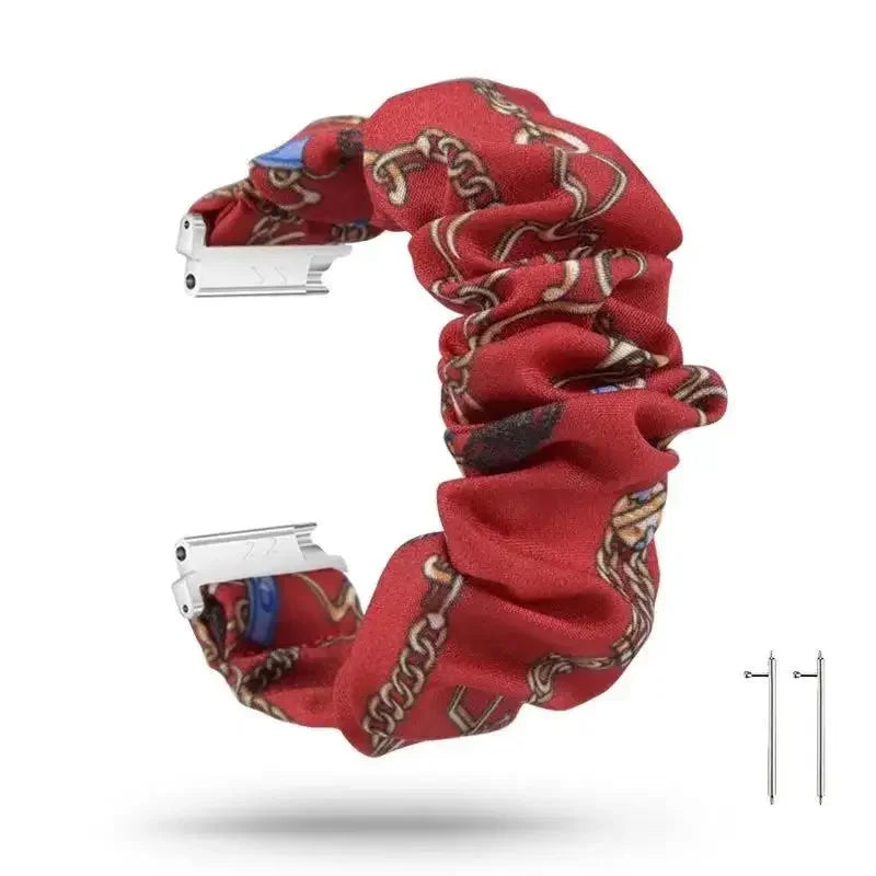 Elastic Nylon Loop Strap For Samsung Galaxy Watch 7 6 5 4 40mm 44mm Band Scrunchies Bracelet for Galaxy Watch 6 4Classic 43/47mm