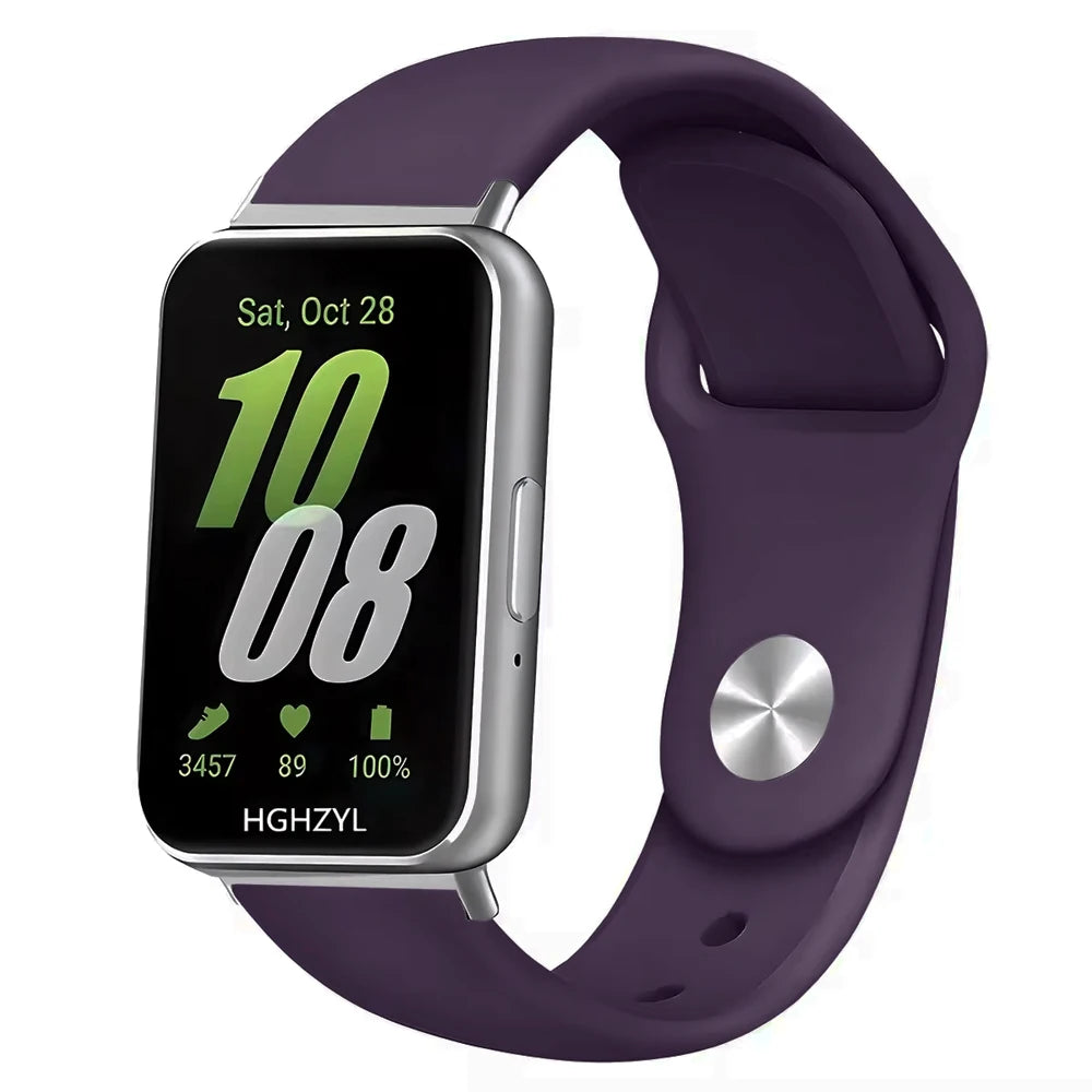 Sport Strap For Samsung Galaxy Fit 3 strap Bracelet Silicone Correa For Galaxy Fit 3 Band Accessories Replacement Watchband Belt