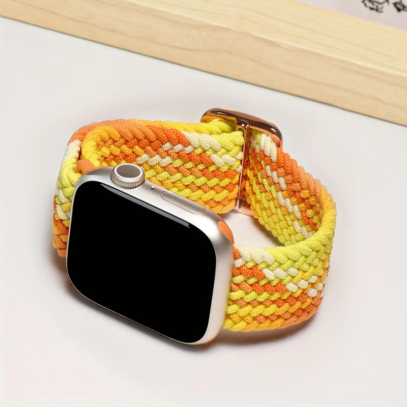 band for Apple Watch band Series 11 10 9 8 7 SE Ultra 3 49mm 46mm 42mm 44mm 45mm 40mm Braided band correa Apple Watch accessories