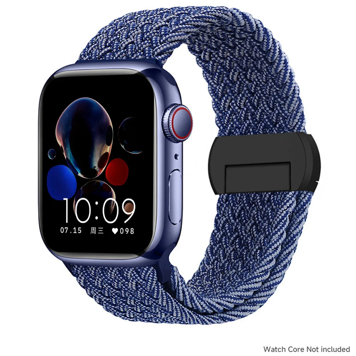 Braided band For Apple Watch band 44mm 40mm 45mm 49mm 41mm 38mm buckle band Apple Watch Series SE 10 9 8 7 6 Ultra 2 Magnetic Band