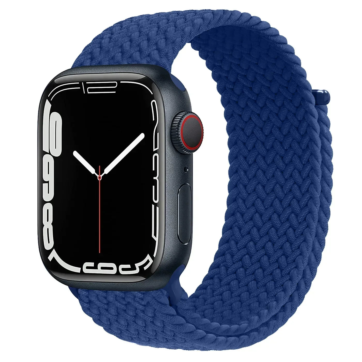 Braided Solo Loop For Apple Watch band 44mm 40mm 45mm 41mm 42mm Ultra 2 49mm correa band Apple Watch Series 9 7 3 5 SE 6 8 band