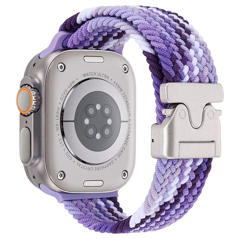Parachute Braided band For Apple Watch Ultra 3 2 band 49mm 46mm 45mm 42mm 44mm 41mm Nylon band Apple Watch 11 10 9 8 7 6 SE Belt