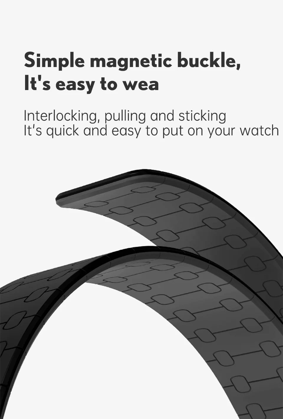 PZOZ Silicone Watch band For Apple Watch Ultra 3 2 49mm Chain Magnetic Wrist band For Apple Watch Series 11 10 9 8 Wristband