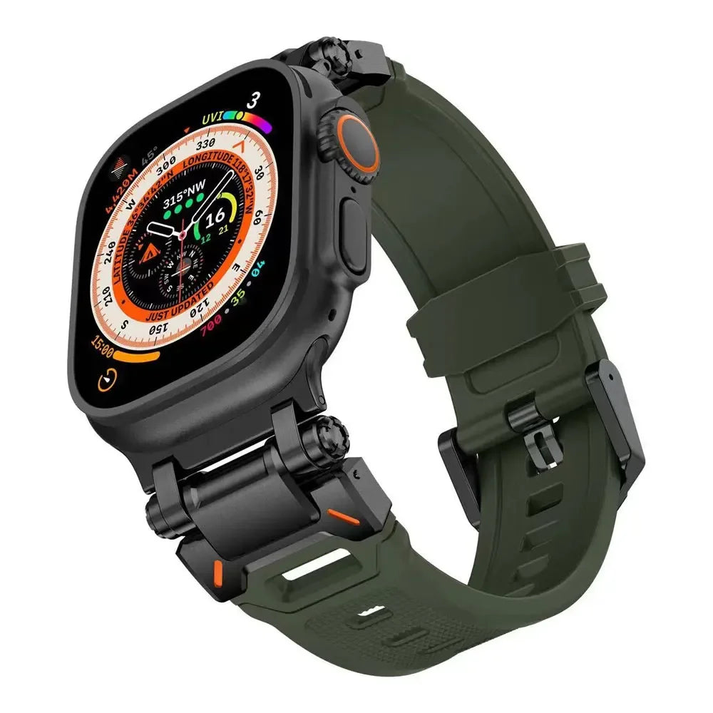 Single Tour band for Apple Watch Ultra 49mm band 44mm 45mm 46mm Men sport band Apple Watch Series 11 10 9 8 7 6 SE Luxury band