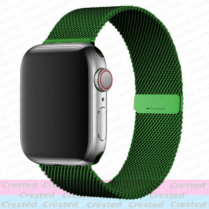 Magnetic band For Apple Watch band 44mm 40mm 45mm 46mm 49mm 42mm 41mm 38mm belt band Apple Watch Series 10 9 3 6 7 8 SE Ultra 2