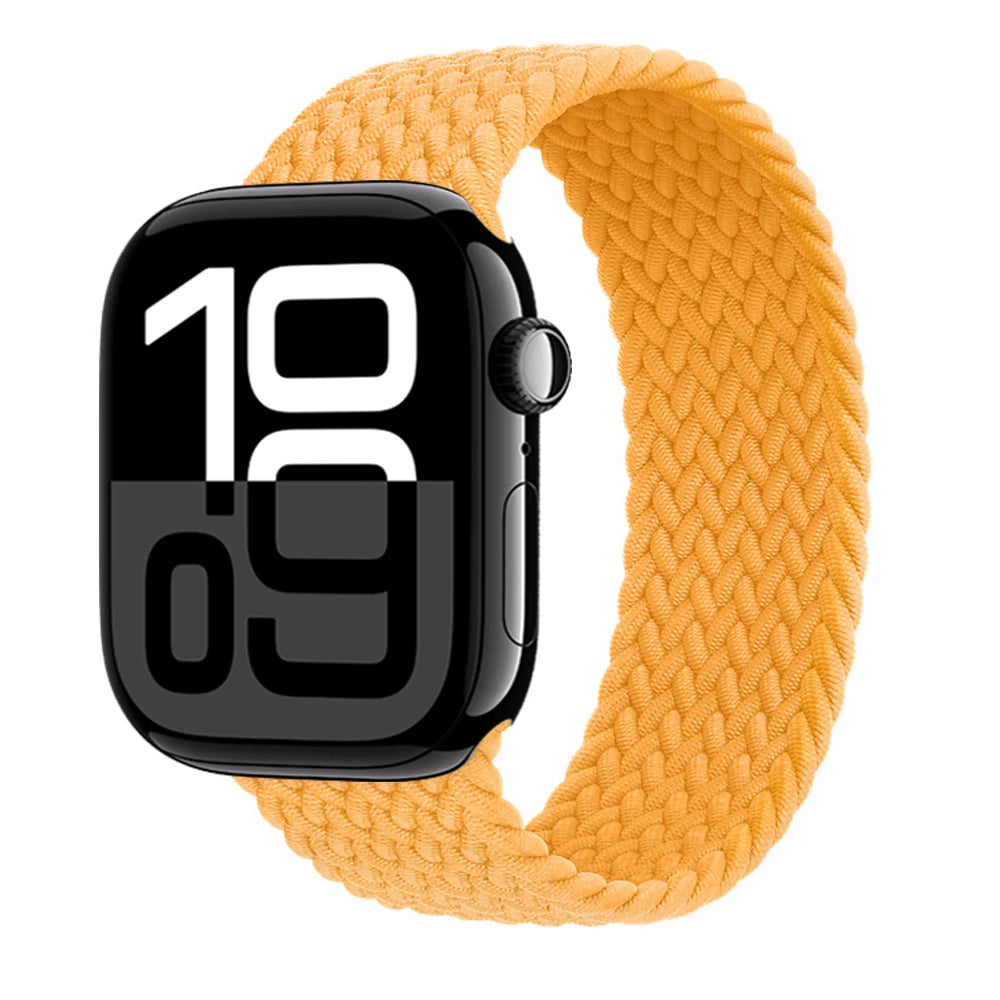 Braided loop band For Apple Watch band Ultra 3 2 49mm 44mm 41mm 40mm 42mm 46mm 45mm band Apple Watch Series 11 SE3 10 9 8 7 6 5