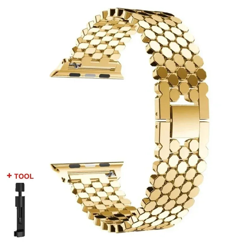 Alloy band for Apple Watch Ultra 3 2 49mm Series 11 10 46mm 42mm 45mm 40mm 41mm 44mm metal band for Apple Watch Series 9 8 7 6 SE 5 band