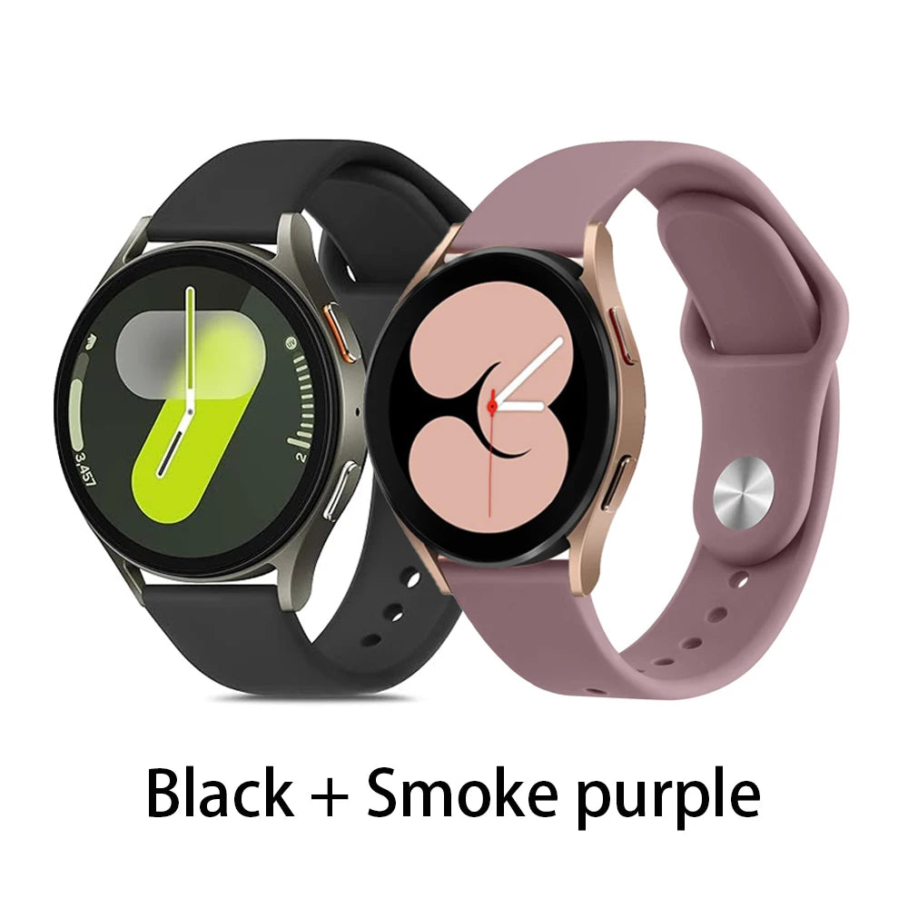 20mm 22mm Straps For Samsung Galaxy watch 4/5/6/7/FE/Pro/Classic/Active 2/Gear S3 44mm 40mm bracelet correa HUAWEI GT 2E/3 Band