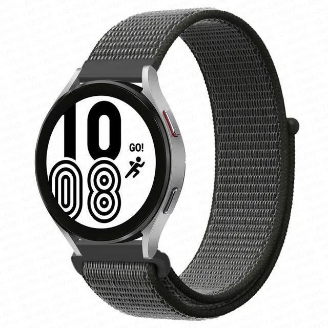 Band For Samsung Galaxy Watch 7/FE/4/5 Pro/6 classic/active 2 44mm 40mm Nylon correa Bracelet Huawei GT 2e 3 4 20mm 22mm Straps