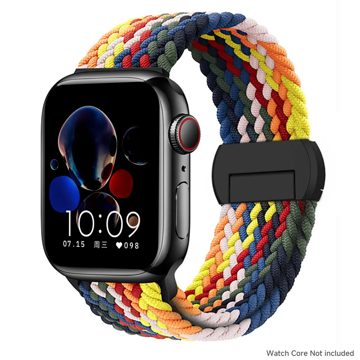 Braided band For Apple Watch band 44mm 40mm 45mm 49mm 41mm 38mm buckle band Apple Watch Series SE 10 9 8 7 6 Ultra 2 Magnetic Band