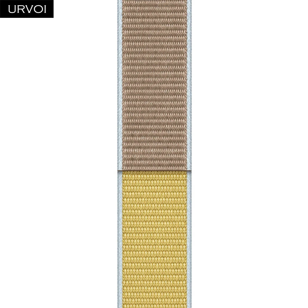 URVOI Sport Loop for Apple Watch Ultra 3 2 Series 11 10 9 8 SE3 Nylon loop for Apple Watch sport band 42mm 46mm breathabe hook fastener