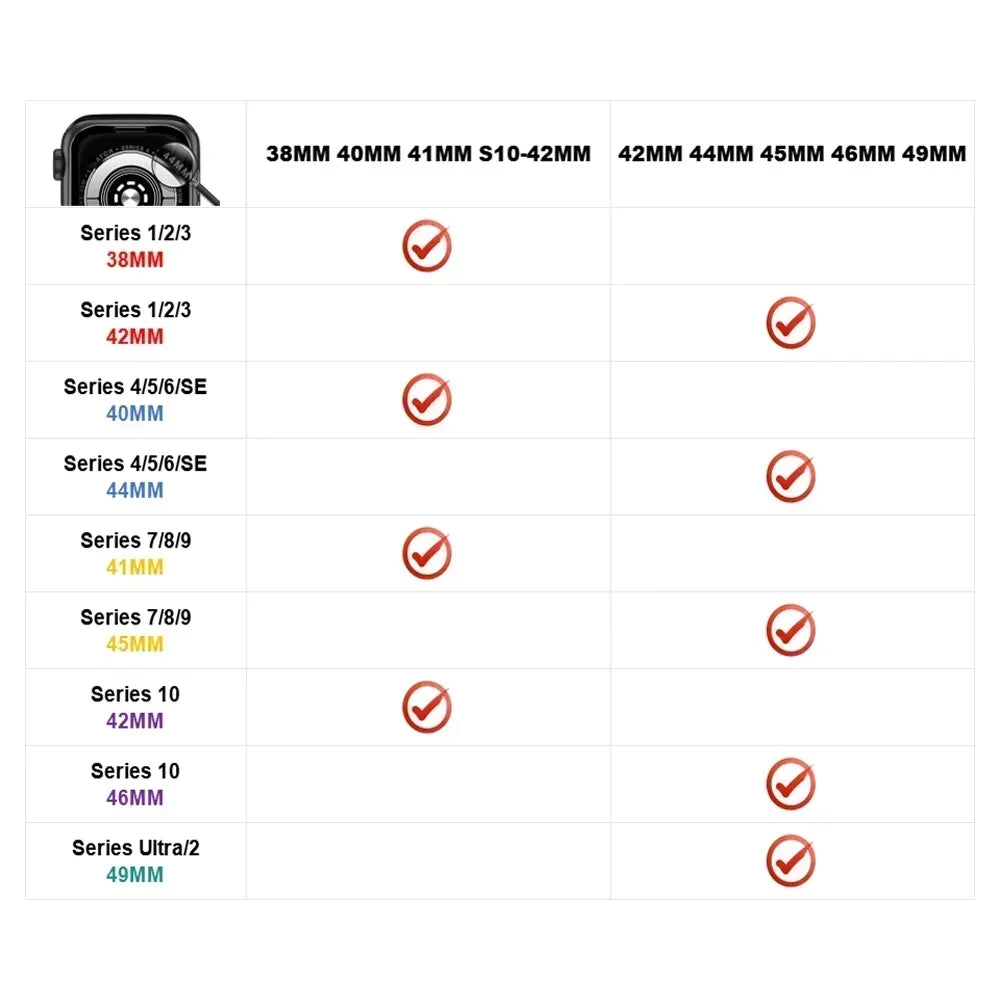 Stainless Steel band for Apple Watch band 49mm 46mm 44mm metal band Apple Watch Ultra Series 10 9 8 7 6 SE for Women 45mm 42mm 41mm