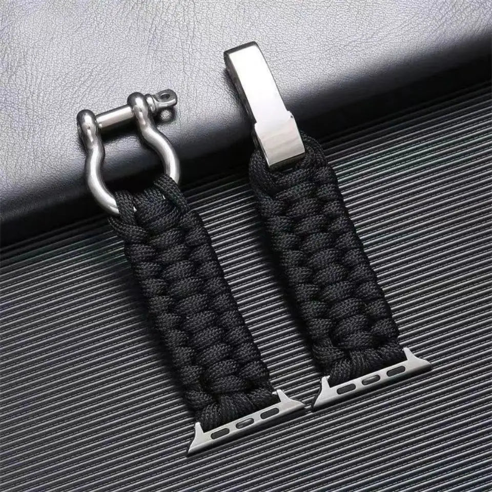 Savior Survival Rope band for Apple Watch Ultra 2 band 49mm 42mm 44mm 45mm Outdoor Nylon band Apple Watch SE 9 8 7 6 5 40mm 41mm