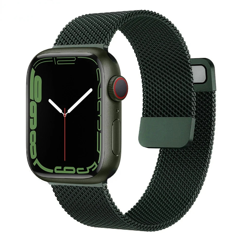 Milanese Loop band for Apple Watch 11 10 9 8 6 5 SE3 46mm 42mm 45mm 41mm 44mm 40mm Magnetic band Apple Watch Ultra 3 2 49mm band