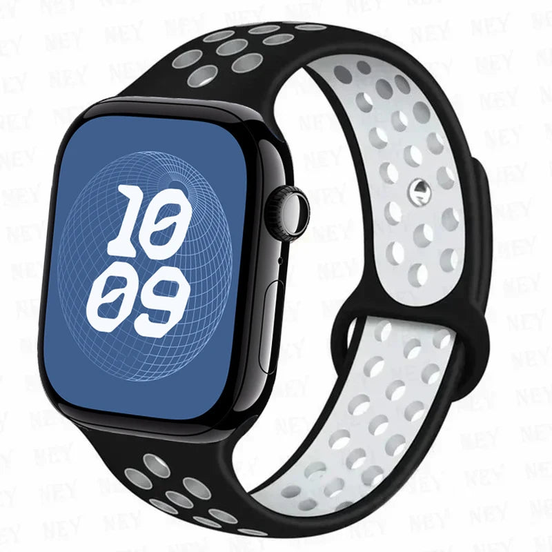 band For Apple Watch 10 46mm 42mm 45mm 41mm 44mm Ultra 2 3 49mm Sport Breathable band Apple Watch Series 11 8 7 6 4 5 9 SE 3 Band