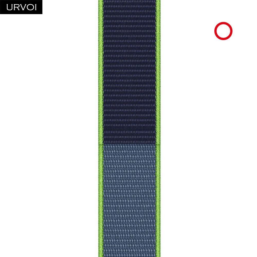 URVOI Sport Loop for Apple Watch Ultra 3 2 Series 11 10 9 8 SE3 Nylon loop for Apple Watch sport band 42mm 46mm breathabe hook fastener
