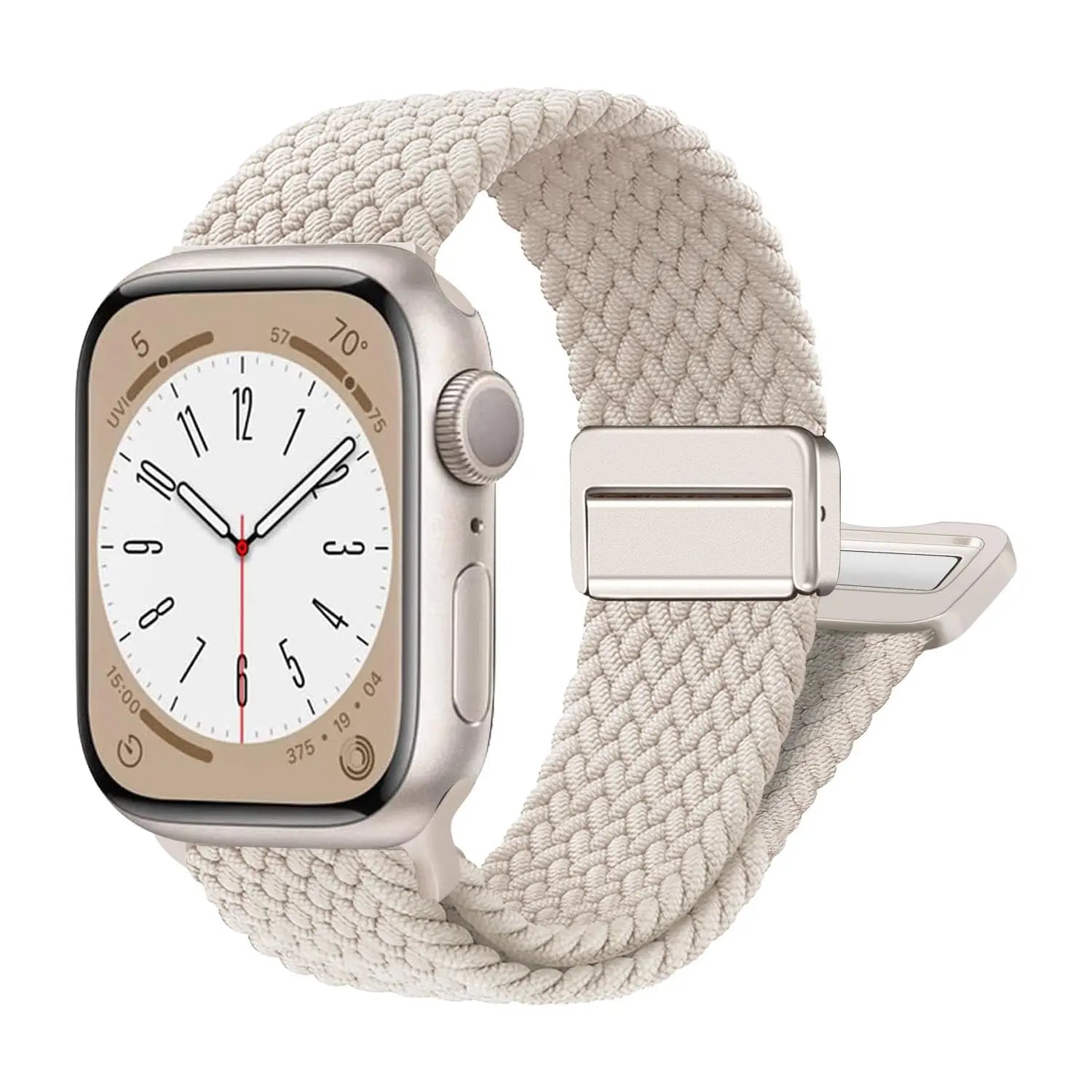Braided band For Apple Watch band 40mm 45mm 41mm 44mm 49mm 38mm magnetic buckle Nylon band Apple Watch Series SE 7 5 6 8 9 Ultra 2