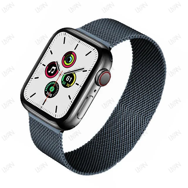 Milanese Loop for Apple Watch band 44mm 45mm 40mm 41mm 46mm 42mm pride band Apple Watch Series 9 8 7 6 SE 5 4 10 Ultra 2 49mm band