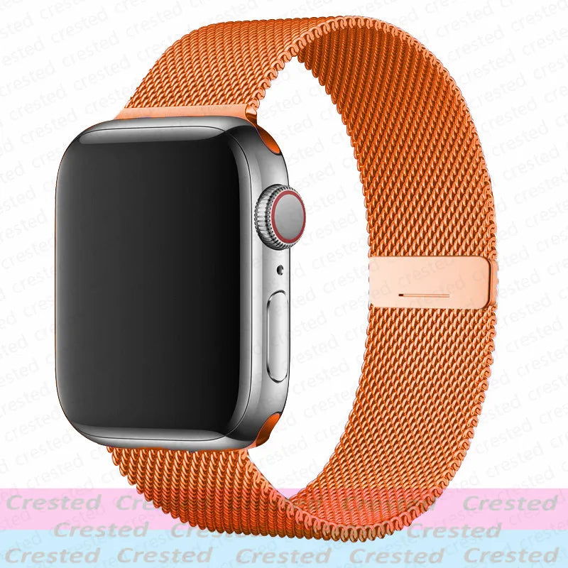 Magnetic band For Apple Watch band 44mm 40mm 45mm 46mm 49mm 42mm 41mm 38mm belt band Apple Watch Series 10 9 3 6 7 8 SE Ultra 2