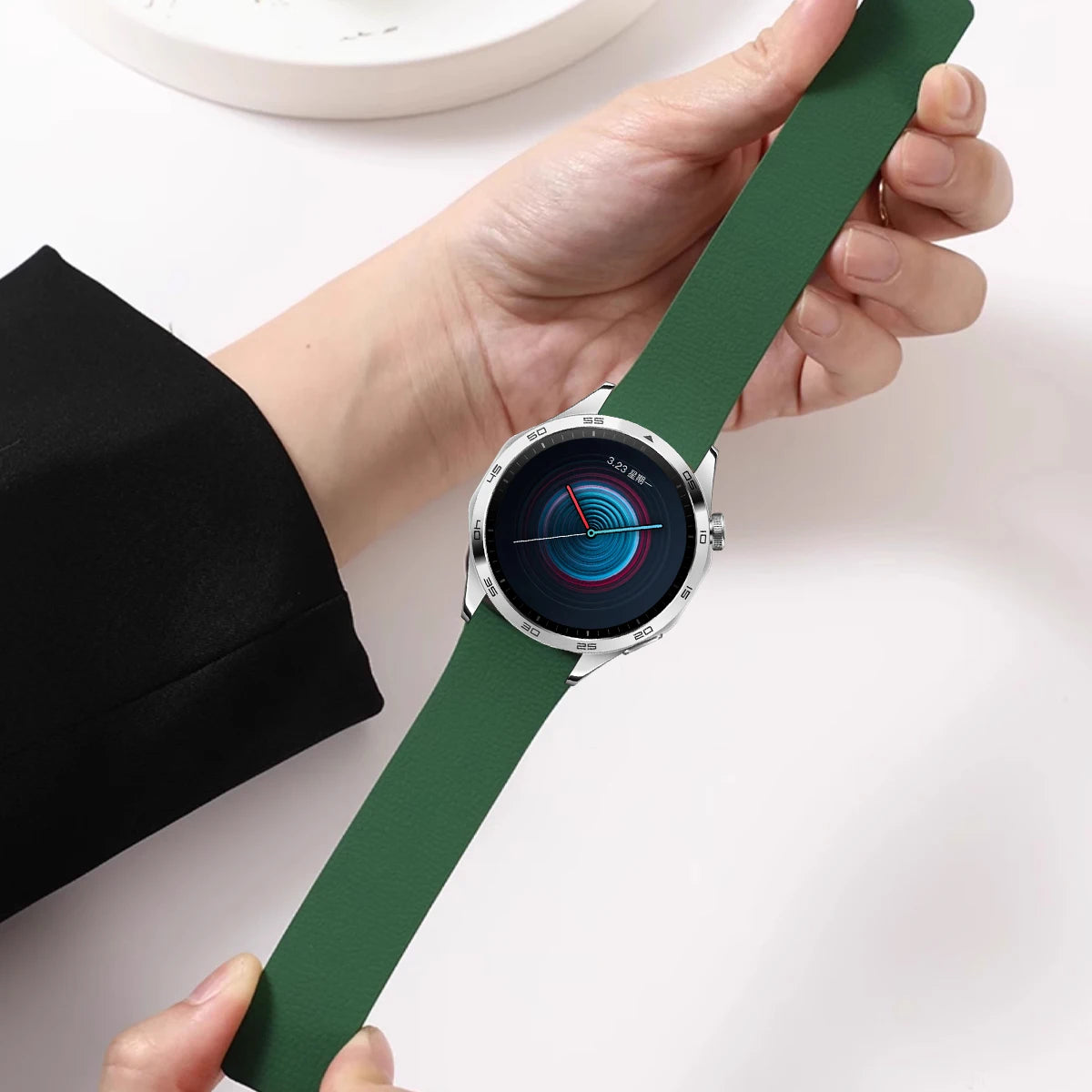 18mm 20mm 22mm Silicone Magnetic Loop Strap For Samsung Galaxy Watch 7/6/5/4 Active 2 Amazfit Bracelet HUAWEI Watch GT 2e 3 Band